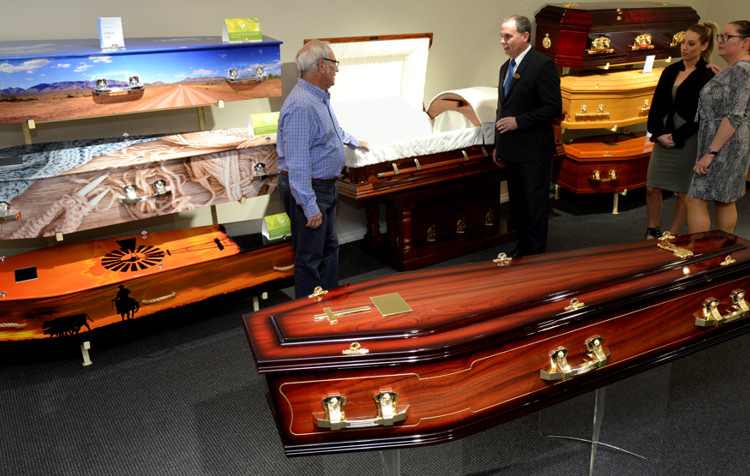 Townsville funeral director